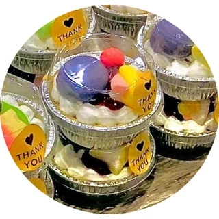 ถ้วยฟอยล์กลม No.3219-P (เเพ็คสุดคุ้ม ประหยัดกว่า) 1เเพ็ค120ชิ้นพร้อมฝา ถ้วยฟอยล์ 60 ml. ถ้วยฟอยล์สตาร์โปรดักส์