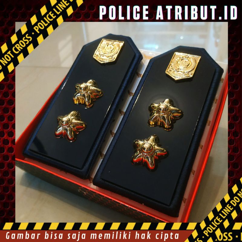 Rank of KADES LURAH PDU Mica คิ้วปักสีกรมท่า สินค้าใหม่ล่าสุดพิเศษ