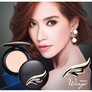 แป้งมิสทีนวิงส์ SPF25 PA++ ขนาด 10 กรัม l Mistine Wings Extra Cover Super Powder