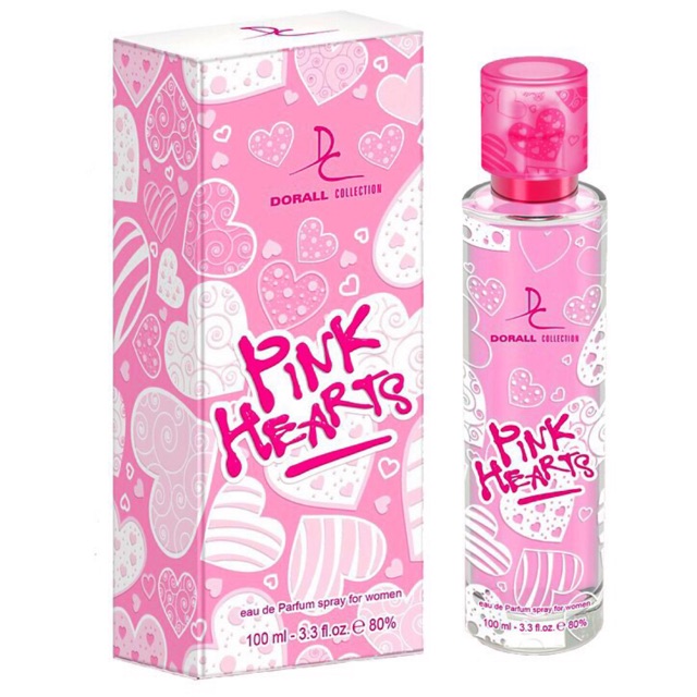 น้ำหอมนำเข้า DC Pink Hearts  Eau De toilette for women 100 ml