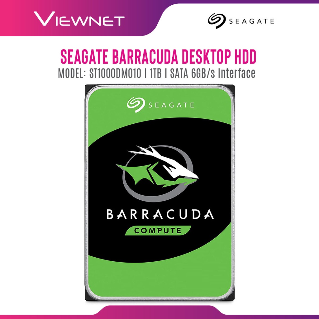 Seagate Barracuda desktop PC 3.5 "SATA lll internal hard disk drive HDD 1TB &amp; 2TB 64MB 7200rpm/4T