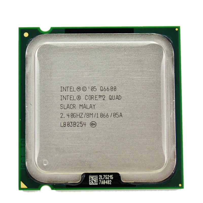 พัดลมระบายความร้อนสําหรับ Intel Core 2 Quad Q6600 Q6700 Q8200 Q8300 Q8400 Q9300 Q9400 Q9500 Q9650 775 #1