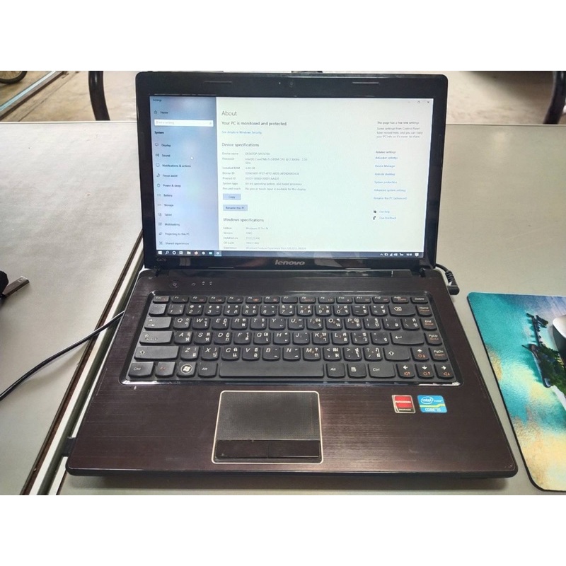 notebook lenovo G470 มือสอง - wee__r - ThaiPick