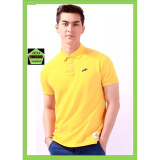 RUDEDOG เสื้อโปโลชาย รุ่น Signature สีเหลือง