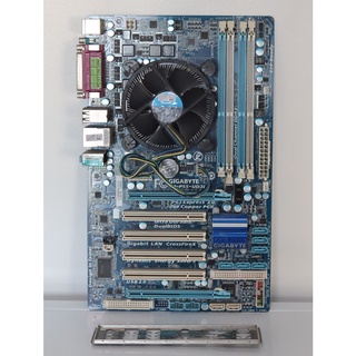 เมนบอร์ด GIGABYTE -P55-UD3L LGA 1156 - cpu intel core i5 650 3.20GHz พร้อมฝาหลัง