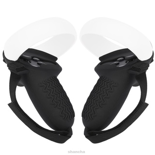 1pair Controller Grip Cover Multifunction Anti Scratch Non Slip Handle Protective With Knuckle Straps For Oculus Quest 2