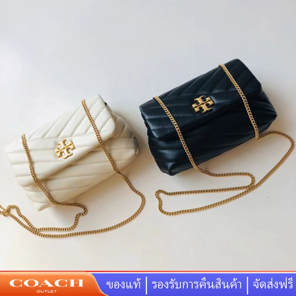 TB 316 mini Tory burch Kira chevron หญิง กระเป๋ามินิ กระเป๋าสะพาย