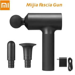 Xiaomi Mijia ปืนนวดไฟฟ้าคอนวดสมาร์ท Hit Fascia ปืนสำหรับนวดตัวผ่อนคลายการออกกำลังกายกล้ามเนื้อปวดบรรเทา SK10048