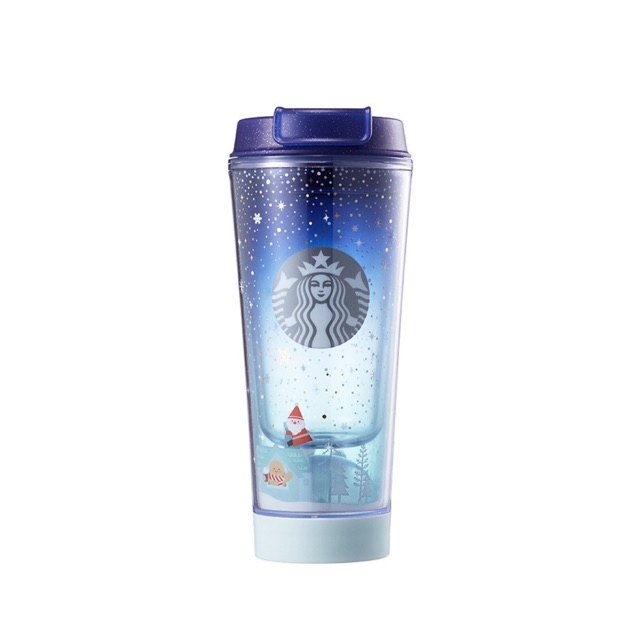 SALE(ของแท้) Starbucks Holiday Friends Led Tumbler t3qj4xh8g5 ThaiPick