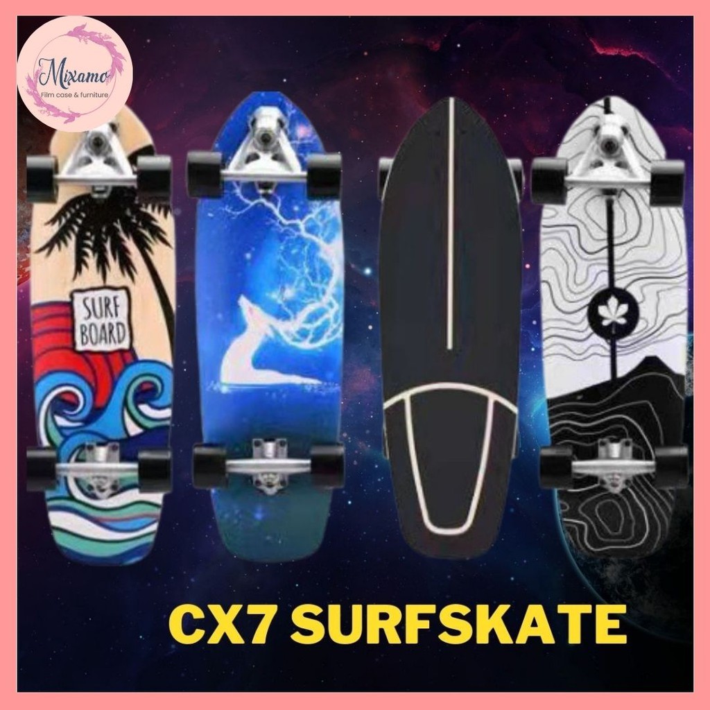 --MXM--CX7 SurfSkate อย่างดี 🎿(ใหม่2021)  เซิร์ฟสเก็ต สเก็ตบอร์ด surfskate สเก็ตบอร์ดผู้ใหญ่ของแท้มืออาชีพ