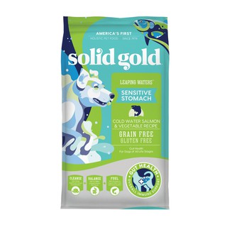 [ส่งฟรี]อาหารเม็ดสุนัขโต Solid Gold Leaping Waters ขนาด 9.98 kg