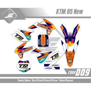 สติกเกอร์รูปลอก ktm85 new 009