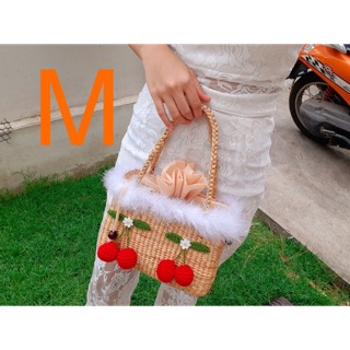 🌿#กระเป๋าสาน #กระเป๋าผักตบชวา  #กระเป๋า #Handmade  #WovenBags 🌿 ไซค์ M ( ♡ฐาน9 ♡ปากกว้าง8)