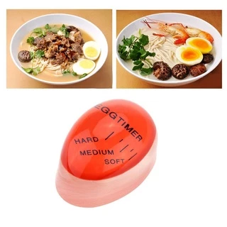 Kiprun เครื่องจับเวลาต้มไข่ต้ม เรซิ่น แบบนิ่ม เปลี่ยนสีได้ สําหรับห้องครัว