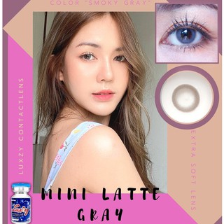 🌷สายธรรมชาติ 🌷Mini Latte Luxzylens คอนแทคเลนส์เกาหลี คอนแทคเลนส์ บิ๊กอาย bigeyes contactlens คอนแทคสายตา คอนแทค