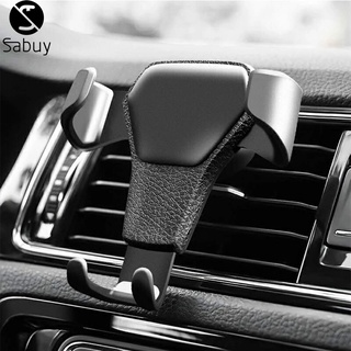 SABUY ที่ยึดโทรศัพรถ แรงโน้มถ่วง Car Mount สำหรับผู้ถือโทรศัพท์มือถือ Car Air Vent Clip Stand โทรศัพท์มือถือรองรับ GPS สำหรับ iPhone 12 11 XS X XR 7 Samsung Huawei