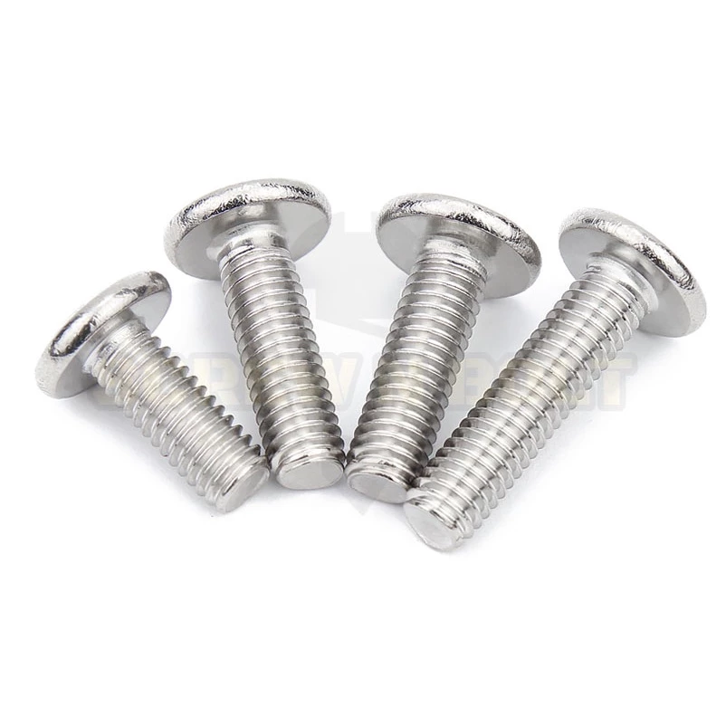 สกรูหัวจมแบน สแตนเลส 304 M6 M8 M10 Round Flat Hex Socket thumbnail 10