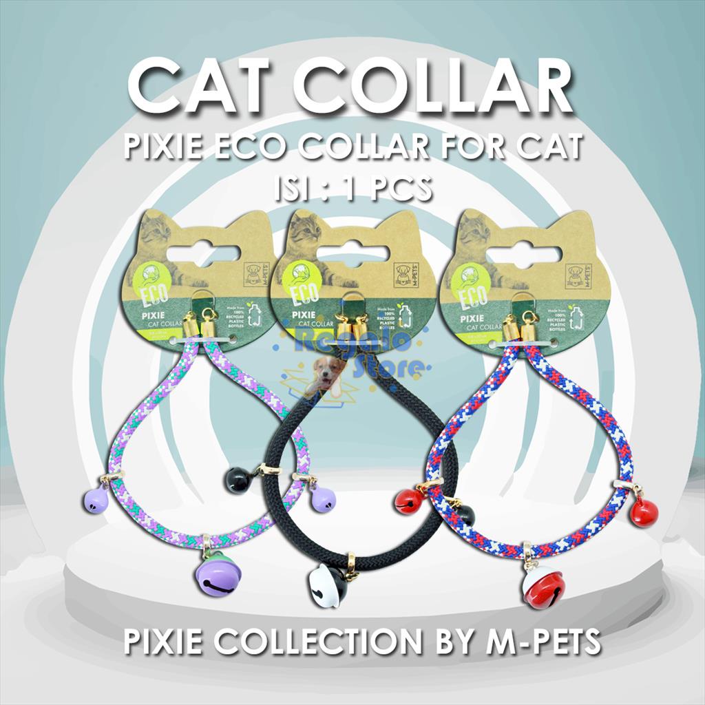สร้อยคอแมวพร้อมกระดิ่ง PIXI CAT ECO COLLAR