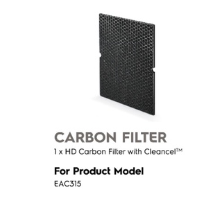 Carbon FILTER สำหรับเครื่องฟอกอากาศ Electrolux รุ่น EAC315