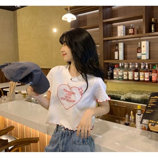 👚 เสื้อครอป ครอป ครอปลายเรียบๆ แขนหยัก ครอปเก๋ น่าร๊าก ผ้ายืดใส่สบาย เล็ก สาวๆไม่ควรพลาดฮิตสุดๆ💜