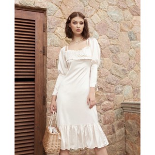 Alice satin dress - Thebeige.bkk