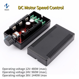 [พร้อมส่ง] Dc มอเตอร์ควบคุมความเร็ว Pwm Hho Rc-Controller 10-50V 40A 2000W Max