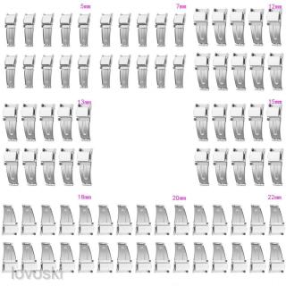 หัวเข็มขัดสแตนเลสสําหรับนาฬิกาข้อมือ 10 ชิ้น