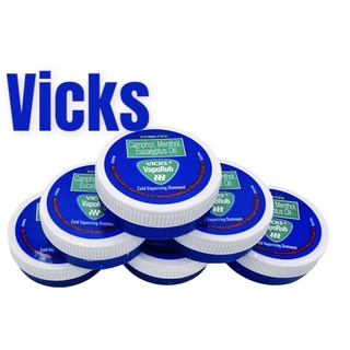 Vicks วิคส์ วาโปรับ💙 ขนาด 5 กรัม และ 10 กรัม