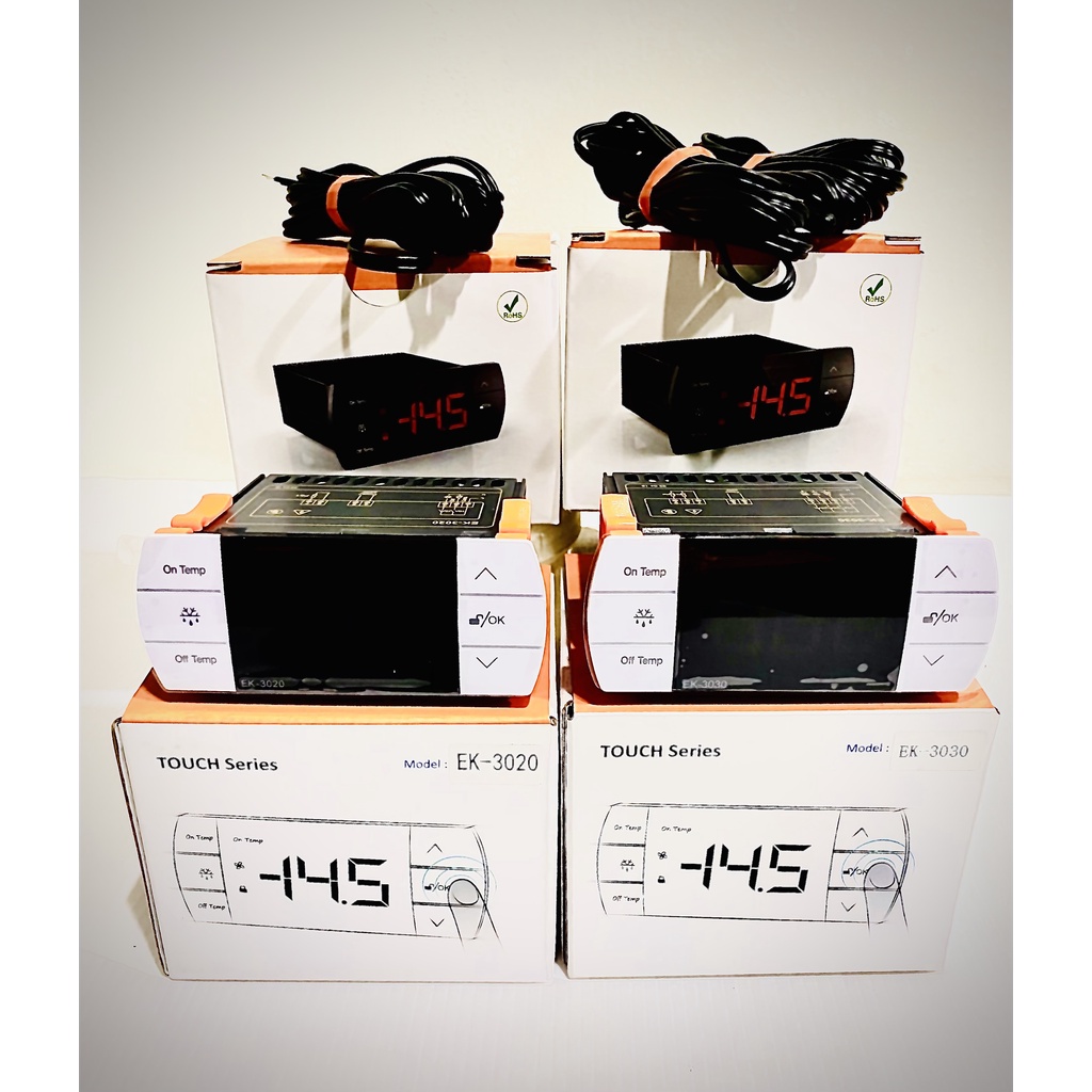 ชุดควบคุมอุณหภูมิ ดิจิตอล สำหรับตู้แช่ ตู้เย็น ห้องเย็น Elitech EK-3020 ,EK-3030 (DIGITAL TEMPERATUR