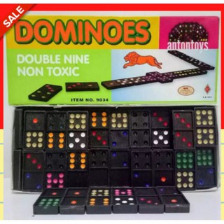 ของเล่นเด็ก โดมิโน่ กล่องใหญ่ 54 ชิ้น Domino Double