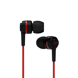 Soundmagic หูฟัง In-Ear Powerful Bass รุ่น ES18 (สีแดง)