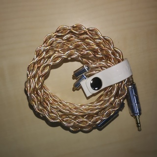 Hakugei Golden Bodhi Gold สายเคเบิลอัพเกรด 30 แกน 22awg 0.78 มม. MMCX QDC UE สําหรับ Aria S8 KATO 3 องค์ประกอบ