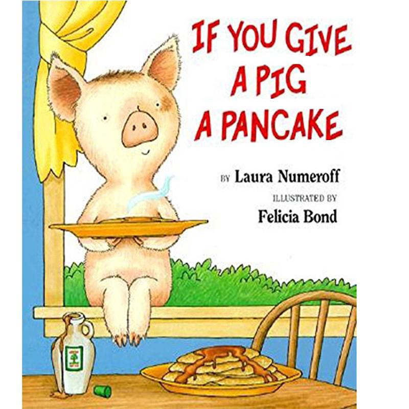 หนังสือภาษาอังกฤษสำหรับเด็กIf You Give A Pig A Panda หนังสือภาพภาษาอังกฤษของเล่นสําหรับเด็ก