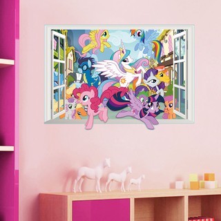 อุปกรณ์ตกแต่งผนัง wall sticker My Little Pony