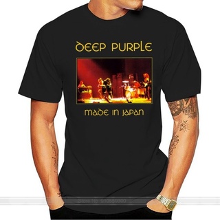 ใหม่ เสื้อยืดผ้าฝ้าย พิมพ์ลาย Deep Purple Made In Japan Rock Legend สีดํา ไซซ์ S 5Xl แฟชั่นยอดนิยม สําหรับผู้ชาย