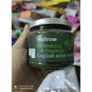 เวทโทรสเอสเซนเชี่ยลอิงลิชซอสมินท์สำหรับสเต็ก waitrose refreshing มิน 195กรัม