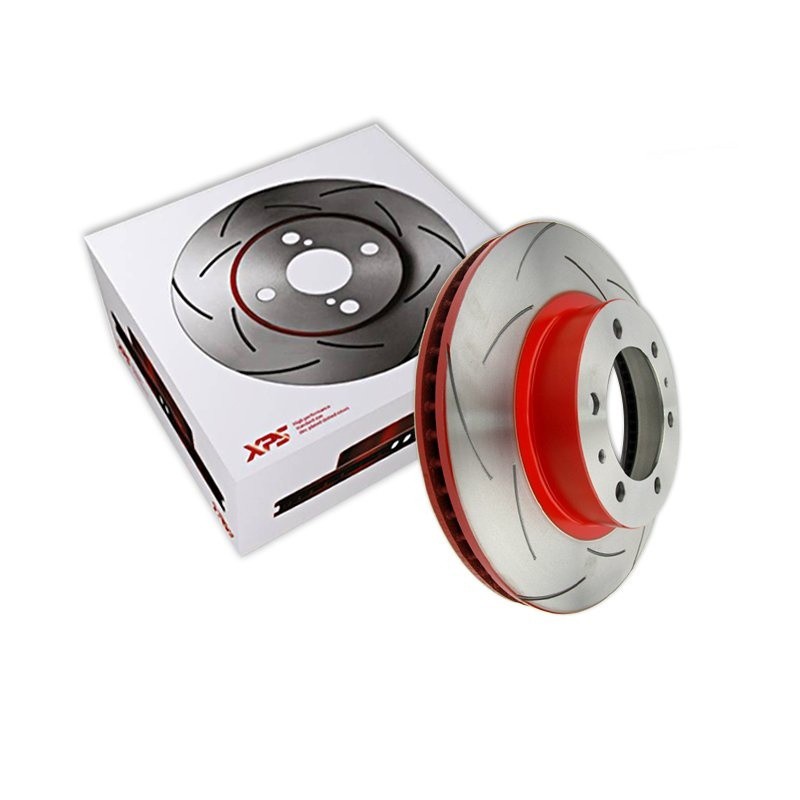 TRW จานเบรคหน้าแต่ง FORTUNER'08 4x4 XPS (DF7461XSS)