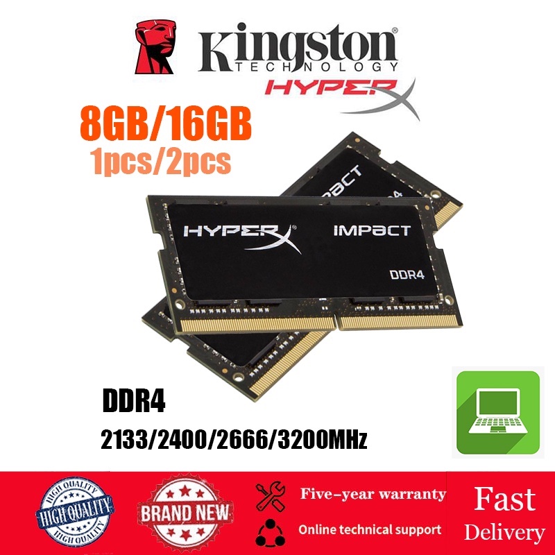 แรมโน๊ตบุ๊ค โมดูลหน่วยความจำ RAM แล็ปท็อป DDR4 SODIMM  8GB 16GB DDR4 2133MHZ 2400MHZ 2666MHZ 3200MHZ