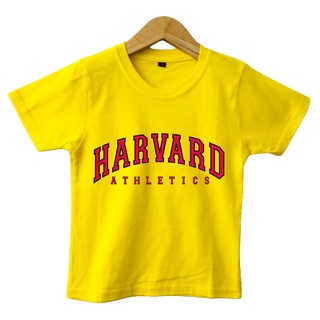 เสื้อยืด ลาย Harvard atheletics สําหรับเด็ก 3.0