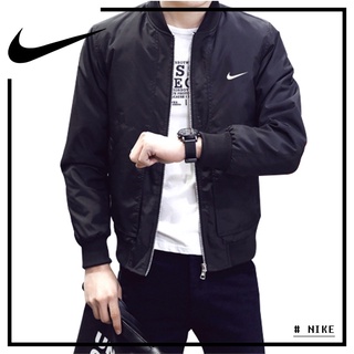 พร้อมส่ง Nike เสื้อแจ็กเก็ต แขนยาว สไตล์แบรนด์ กันน้ำ คุณภาพสูง