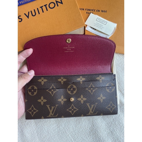 Very Very Very Like Newกระเป๋าสตางค์ Louis Vuitton LV Emilie