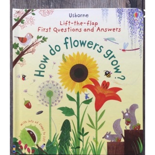 Usborne Lift the flap Q&amp;A How do flowers grow?