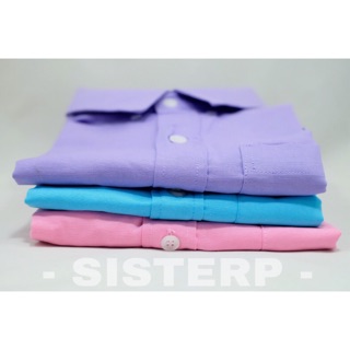 oxford shirt สีลูกกวาด ผ้าเนื้อดีนำเข้า ทรงสวย unisex