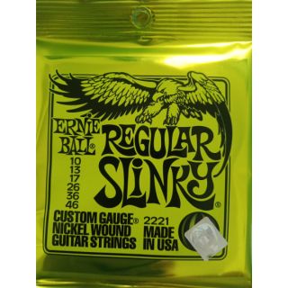 สายกีต้าร์ไฟฟ้า Ernie Ball Super Slinky เบอร์ 10-46