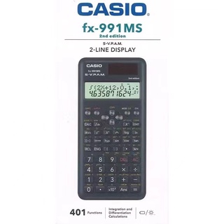 Casio เครื่องคิดเลขวิทยาศาสตร์ รุ่น FX-991MS