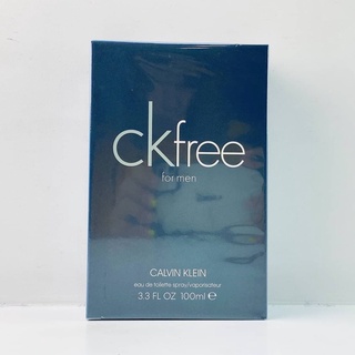 JUL02 ส่งฟรี CK Free For Men EDT 100ml กล่องซีล น้ำหอม