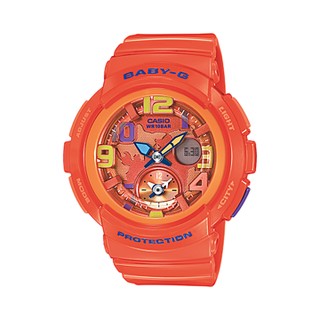 Casio Baby-G นาฬิกาข้อมือผู้หญิง รุ่น BGA-190-4BDR