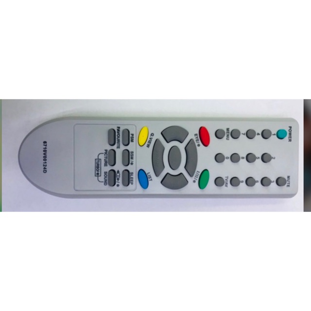 รีโมทTV LG 6710V124Dใช้กับTV LGขนาด24นิ้ว/21นิ้ว