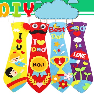 ของเล่นเนคไท งานฝีมือ DIY เพื่อการเรียนรู้ สําหรับเด็กอนุบาล 1 ชุด