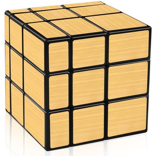 รูบิค แปลกๆ รูบิค 3x3 รูบิค ของแท้ อย่างดี rubik 3x3 Qiyi Mirror Cube 3x3 Gold 3x3x3 Magic Cube rubix cube SharkRubik